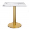 Basamento tavolo TIFFANY, base e colonna tonda, Scab Design