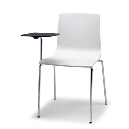 Sedia ALICE con tavoletta scrittoio antipanico, Scab Design