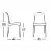 Sedia JENNY, Scab Design