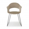 LADY B POP armchair with sledge frame, Scab Design