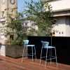 LISA TECHNOPOLYMER stool, Scab Design