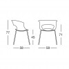 MISS B ANTISHOCK chair, Scab Design