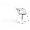 MISS B ANTISHOCK chair with sledge frame, Scab Design