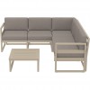 MYKONOS LOUNGE CORNER SET, Siesta Exclusive