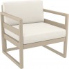 Backrest cushion for MYKONOS LOUNGE line, Siesta Exclusive