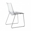 ZEBRA ANTISHOCK chair with sledge frame, Scab Design