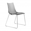 ZEBRA ANTISHOCK chair with sledge frame, Scab Design