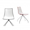 ZEBRA BICOLORED trestle chair, Scab Design