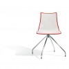 ZEBRA BICOLORED trestle chair, Scab Design