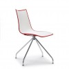 ZEBRA BICOLORED trestle chair, Scab Design