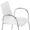 ZEBRA TECHNOPOLYMER chair with armrests, Scab Design