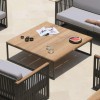 Horizon collection square coffee table, Skyline Design