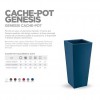 GENESIS square cachepot vase, LYXO