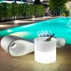 Tavolino portaoggetti BLOK PARTY con luce, LYXO