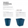 Cosmos square vase, LYXO
