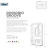 GROOVE divider, LYXO