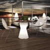 DOT table leg with light, LYXO