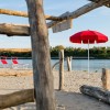 CARIDDI umbrella, Crema Outdoor