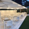 Maxi ombrellone ADONE, Crema Outdoor