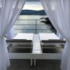 Daybed AFRODITE, Crema Outdoor