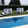 Daybed AFRODITE, Crema Outdoor