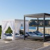 Daybed AFRODITE, Crema Outdoor