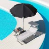 ULISSE sunbed, Crema Outdoor