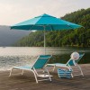 ULISSE Design sunbed, Crema Outdoor