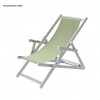 ATENA deck chair, Crema Outdoor