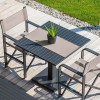 ORIONE SQUARE table, Crema Outdoor