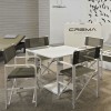 ORIONE SQUARE table, Crema Outdoor