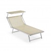 ULISSE VIP sunbed, Crema Outdoor