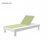 POLLUCE sunbed, Crema Outdoor