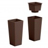 CLOU square cache-pot vase, VECA