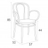 Sedia VICTOR XL, Siesta Exclusive