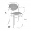 MARCEL XL chair, Siesta Exclusive
