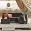 NEBRASKA corner lounge set, B:Rattan, BICA (full pallet)