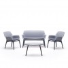 LUXOR lounge set, B:Design, BICA (pallet completo)