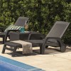 MIAMI sunbed, B:Rattan, BICA