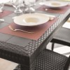 HOUSTON rectangular table, B:Rattan, BICA (full pallet)