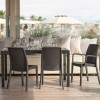 Tavolo rettangolare HOUSTON, B:Rattan, BICA (pallet completo)