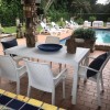 Tavolo rettangolare HOUSTON, B:Rattan, BICA (pallet completo)