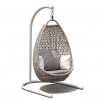 Journey collection hanging chair with pedestal, Skyline Design