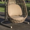 Journey collection hanging chair with pedestal, Skyline Design