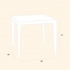 MALMO square table, B:Design, BICA