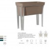 CLEO urban garden with metal support, VECA