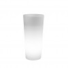 CLOU round cache-pot vase with light, VECA