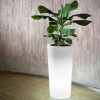 CLOU round cache-pot vase with light, VECA