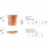 SMOOTH wall vase, VECA