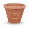 SCALLOPED double border vase, VECA